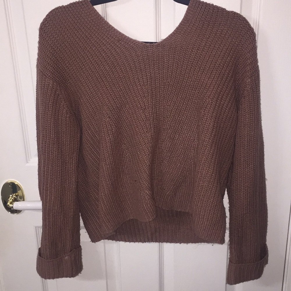 Hooded sweater